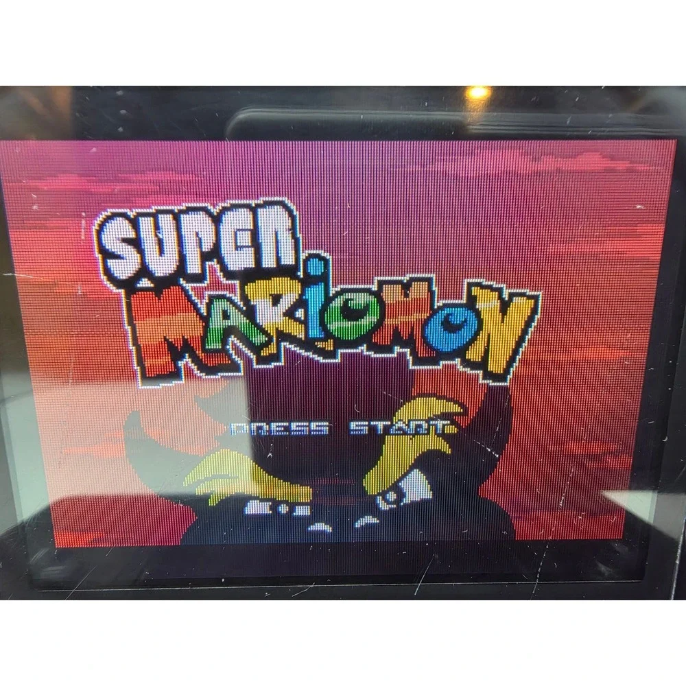 Pokémon Super Mariomon Gameboy Advance GBA/DS Lite - Limited Edition